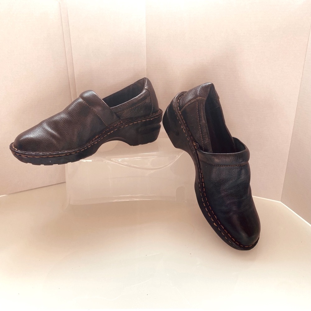 b.o.c. Black Slip-On Loafers Bus/ Casual Comdy daily wear SZ 81/2 M